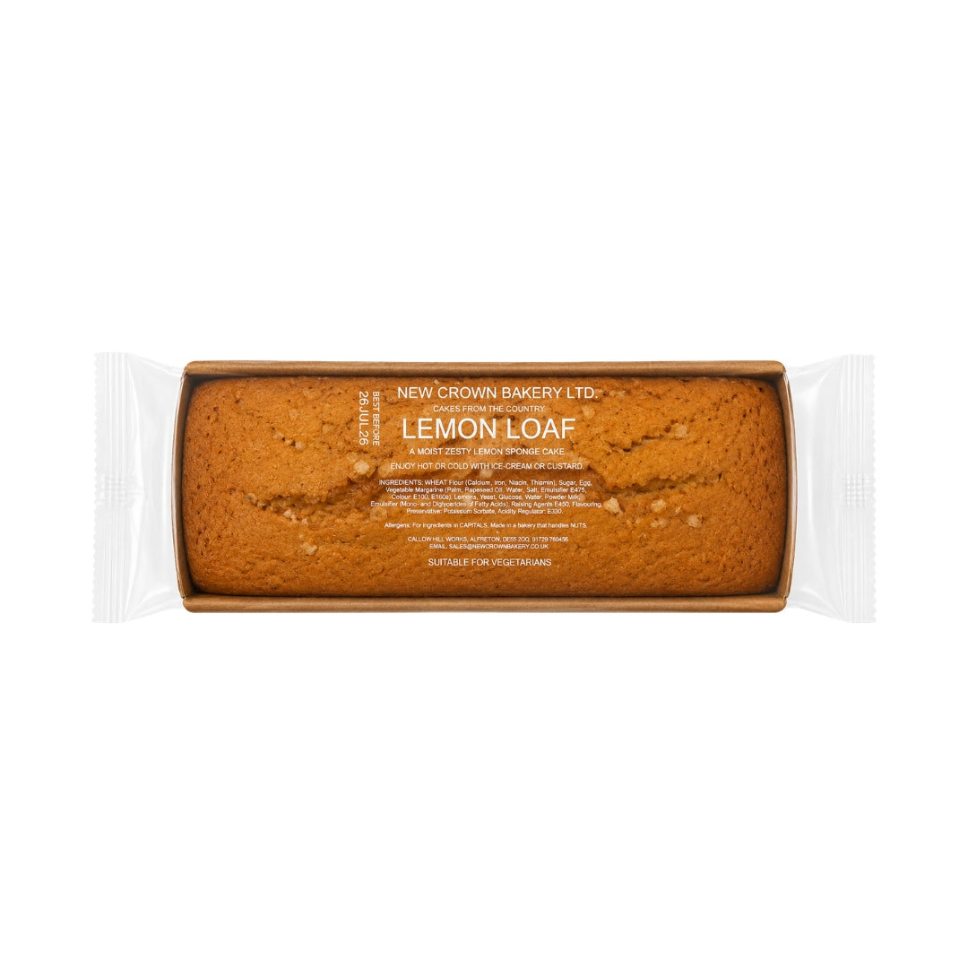 New Crown Bakery Lemon Loaf Cake