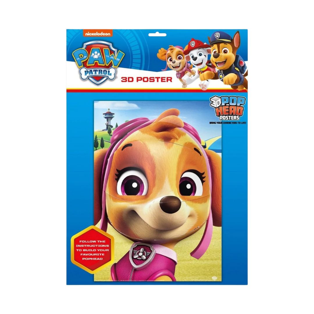 Nickelodeon Paw Patrol Skye 3D PopHeads Poster