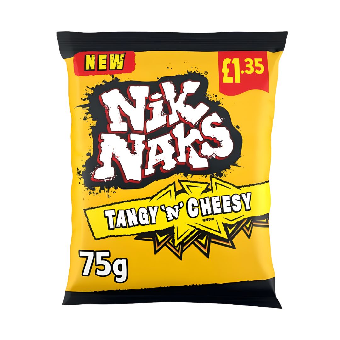 Nik Naks Tangy 'N' Cheesy Flavour Corn Snacks
