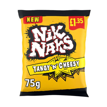 Nik Naks Tangy 'N' Cheesy Flavour Corn Snacks