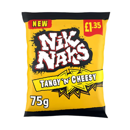 Nik Naks Tangy 'N' Cheesy Flavour Corn Snacks
