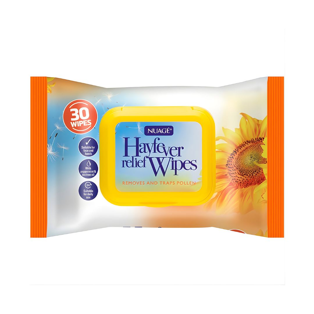 Nuagé Hayfever Relief Wipes