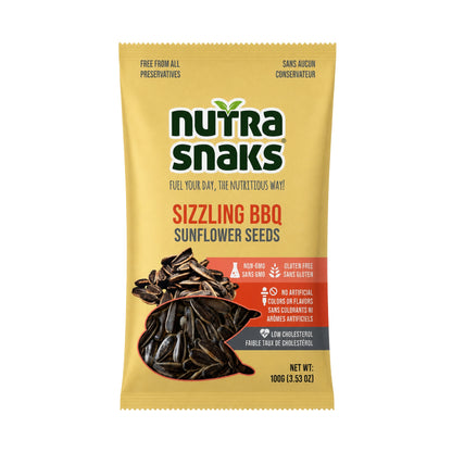 Nutra Snacks Sunflower Seeds Sizzling BBQ
