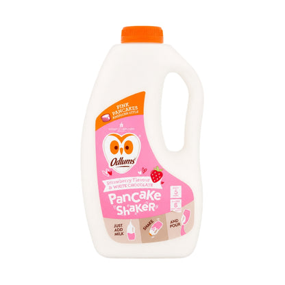 Odlums Strawberry & White Chocolate Pancake Shaker
