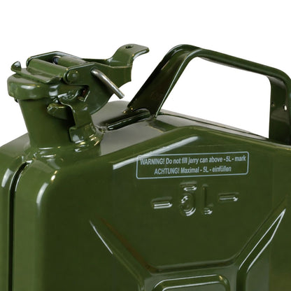 Olive Green Steel Jerry Can 5L
