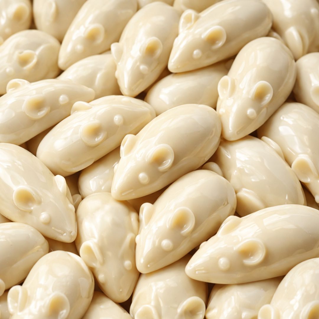Tayas Halal Opsy White Mice Pick N Mix Sweets Tub