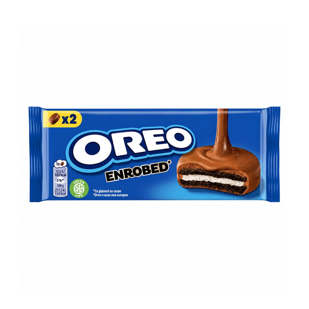 Oreo Enrobed Milk Chocolate Covered Biscuits