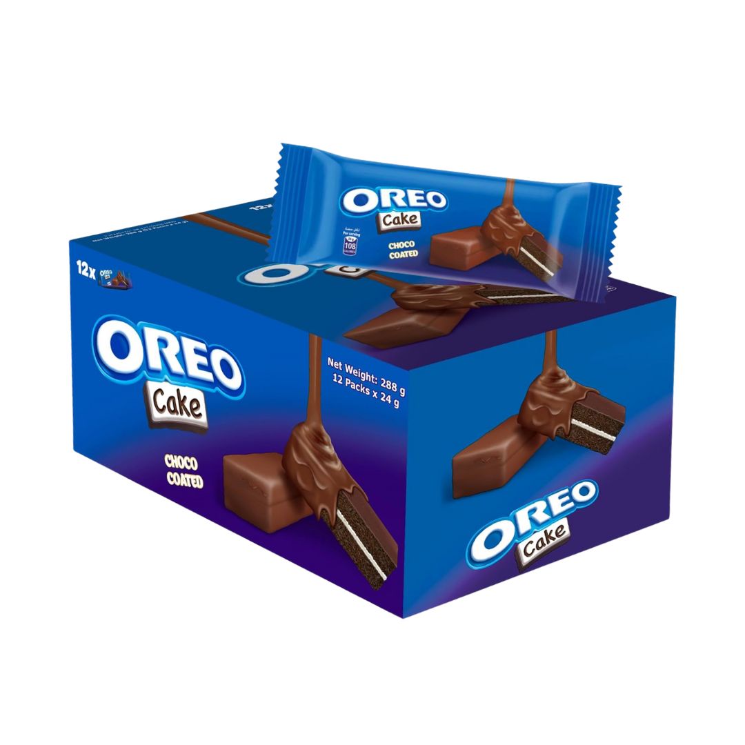 Oreo Chocolate Covered Cake Bars