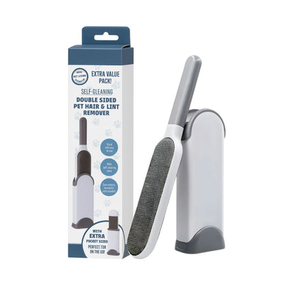 Self Cleaning Double-Sided Pet Hair & Lint Remover