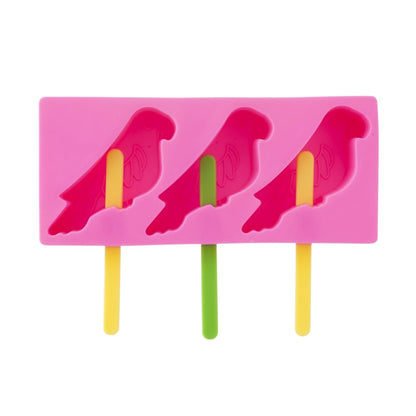 Parrot Ice Lolly Popsicle Mould Set