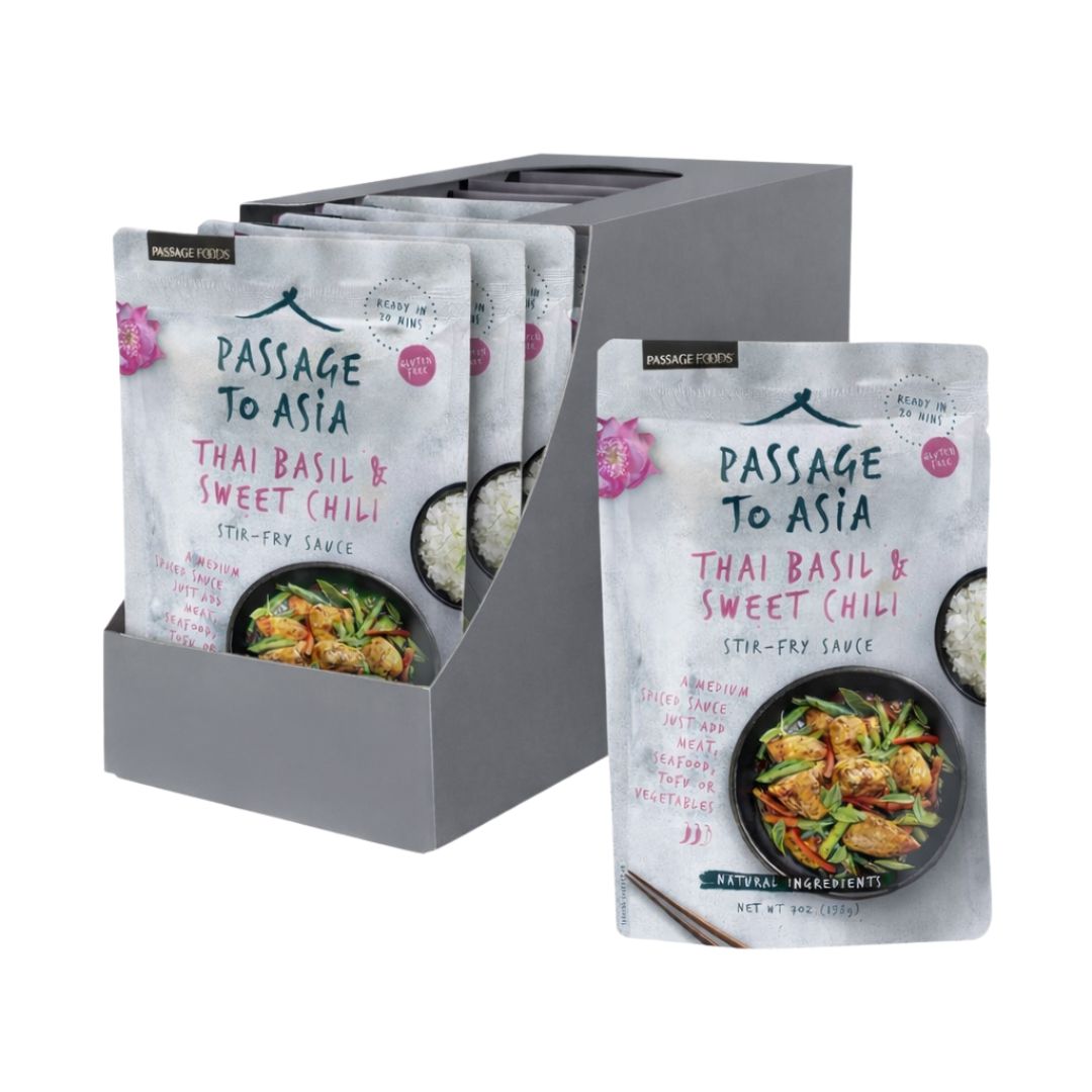 Passage To Asia Thai Basil & Sweet Chilli Chicken Stir Fry Sauce