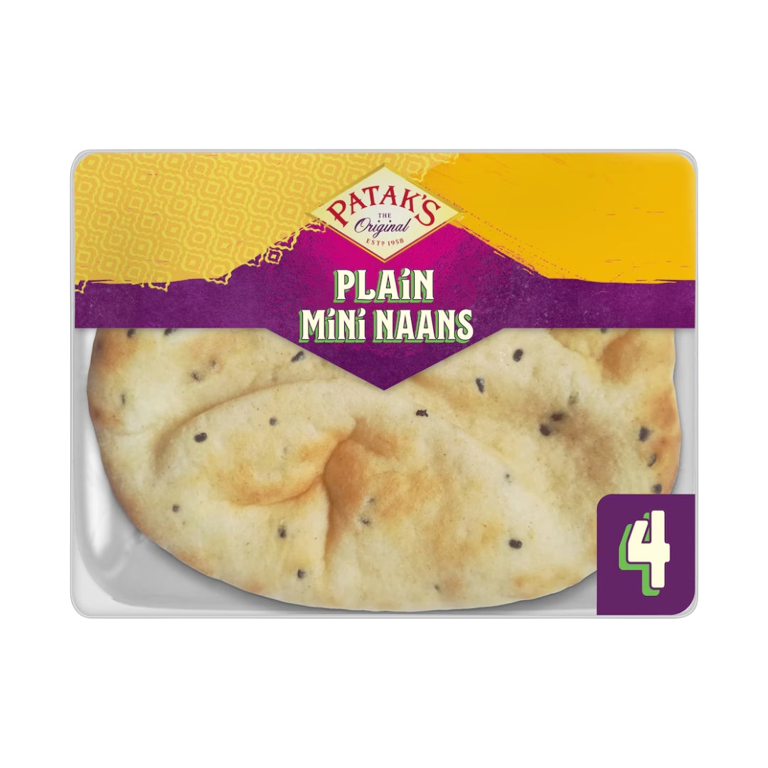 Pataks Flame Baked Mini Naans