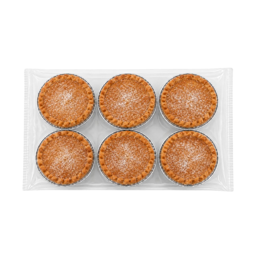 Peaches & Cream Sponge Tarts