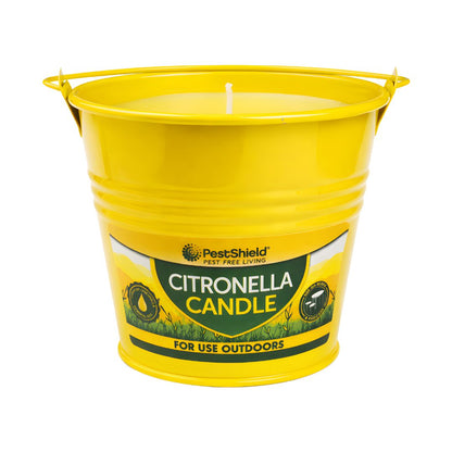 Pest Shield Citronella Outdoor Bucket Candle
