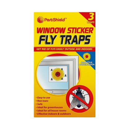PestShield Window Sticker Fly Traps