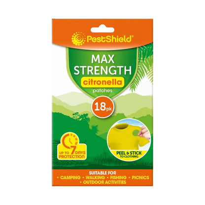PestShield Max Strength Citronella Patches