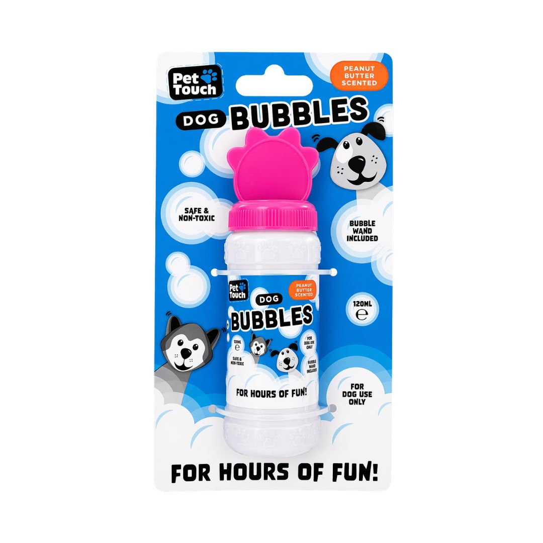 Pet Touch Peanut Butter Scented Dog Bubbles