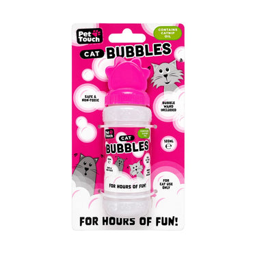 Pet Touch Cat Bubbles with Catnip