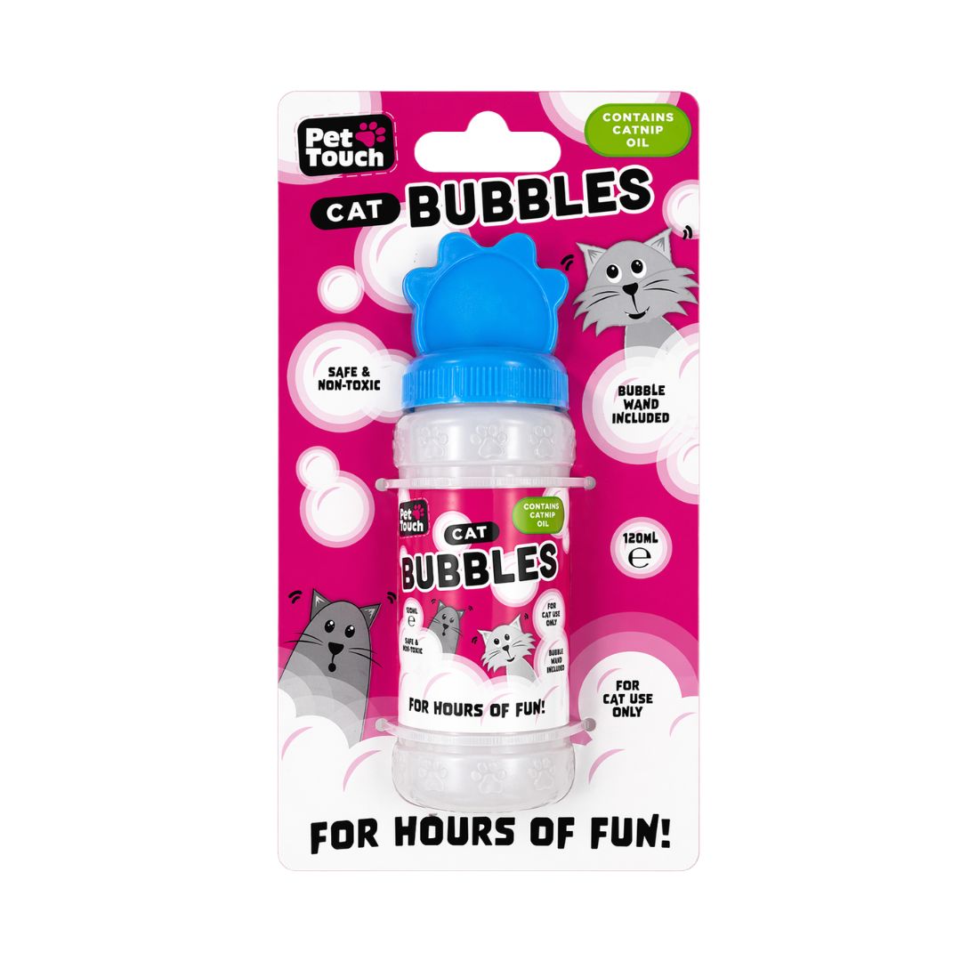 Pet Touch Cat Bubbles with Catnip