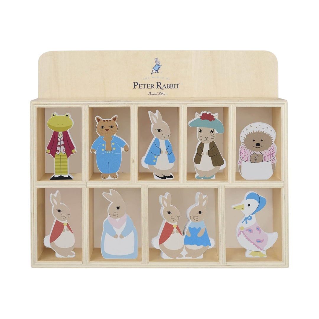 Peter Rabbit Characters & Display Shelf