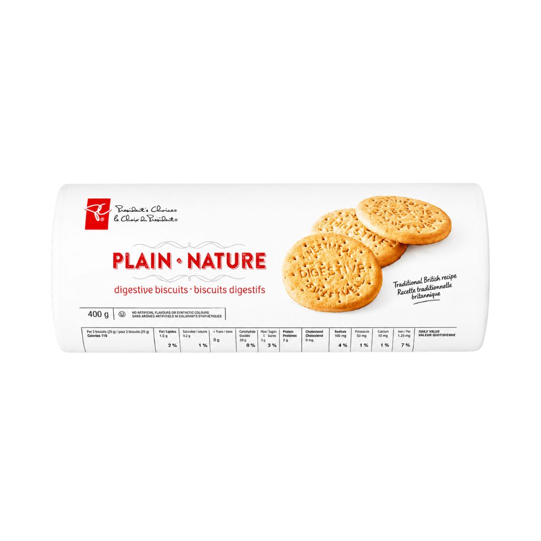 President's Choice Plain Digestive Biscuits