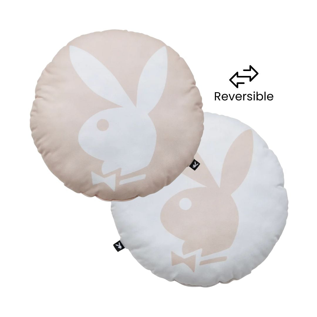 Playboy Classic Bunny Pink Round Cushion