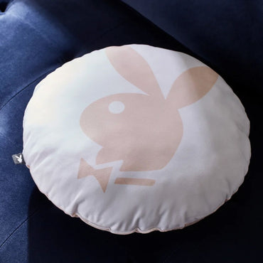 Playboy Classic Bunny Pink Round Cushion
