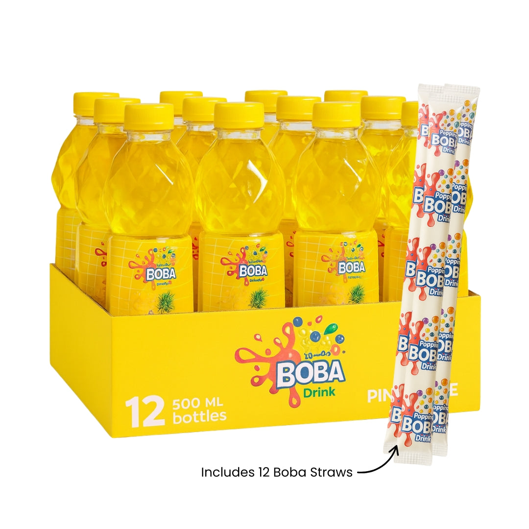 Popping Boba Drink Pineapple Flavour