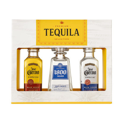 Premium Tequila Trio Miniatures Gift Set