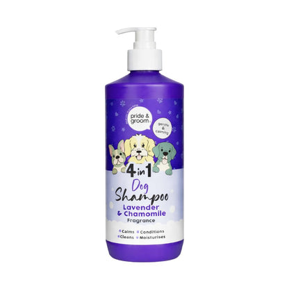 Pride & Groom Gentle & Calming 4 in 1 Dog Shampoo