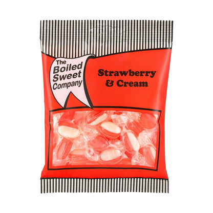 Retro Pick N Mix Boiled Sweets Strawberry & Cream