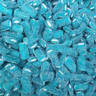 Retro Pick N Mix Sweets Fizzy Blue Raspberry Pencils