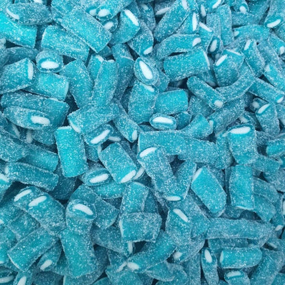 Retro Pick N Mix Sweets Fizzy Blue Raspberry Pencils