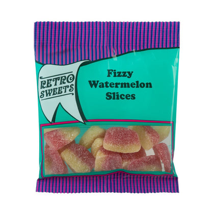 Retro Pick N Mix Sweets Fizzy Watermelon Slices