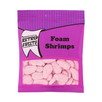 Retro Pick N Mix Sweets Foam Shrimps