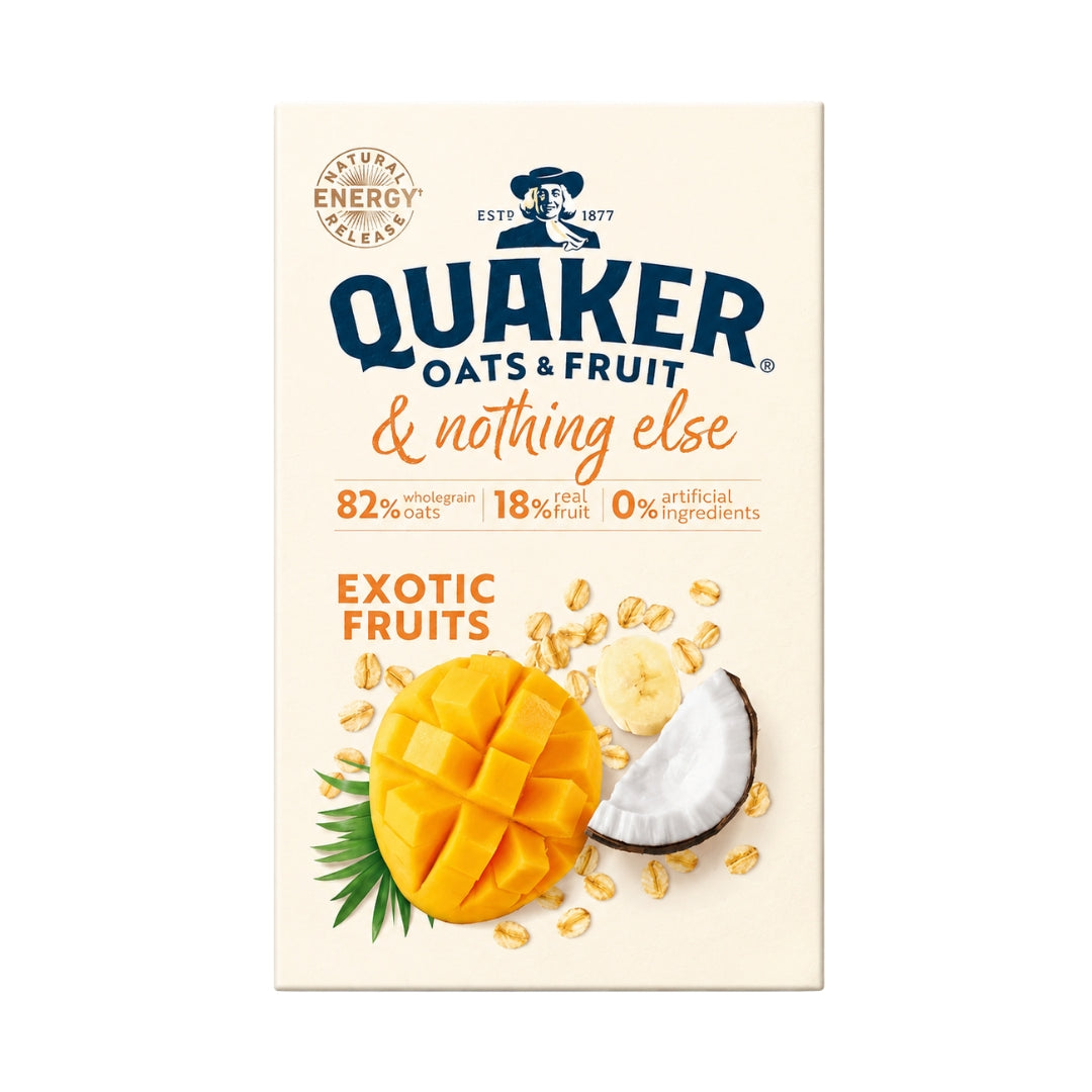 Quaker Oats Fruit & Nothing Else Exotic Fruits