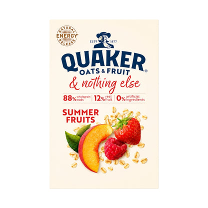 Quaker Oats Fruit & Nothing Else Summer Fruits