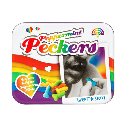 Rainbow Peckermint Peckers Breath Mints