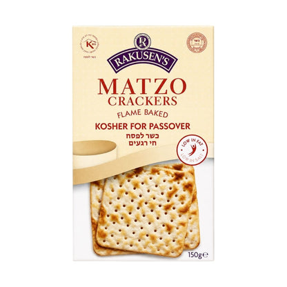Rakusen’s Matzo Flame Baked Crackers