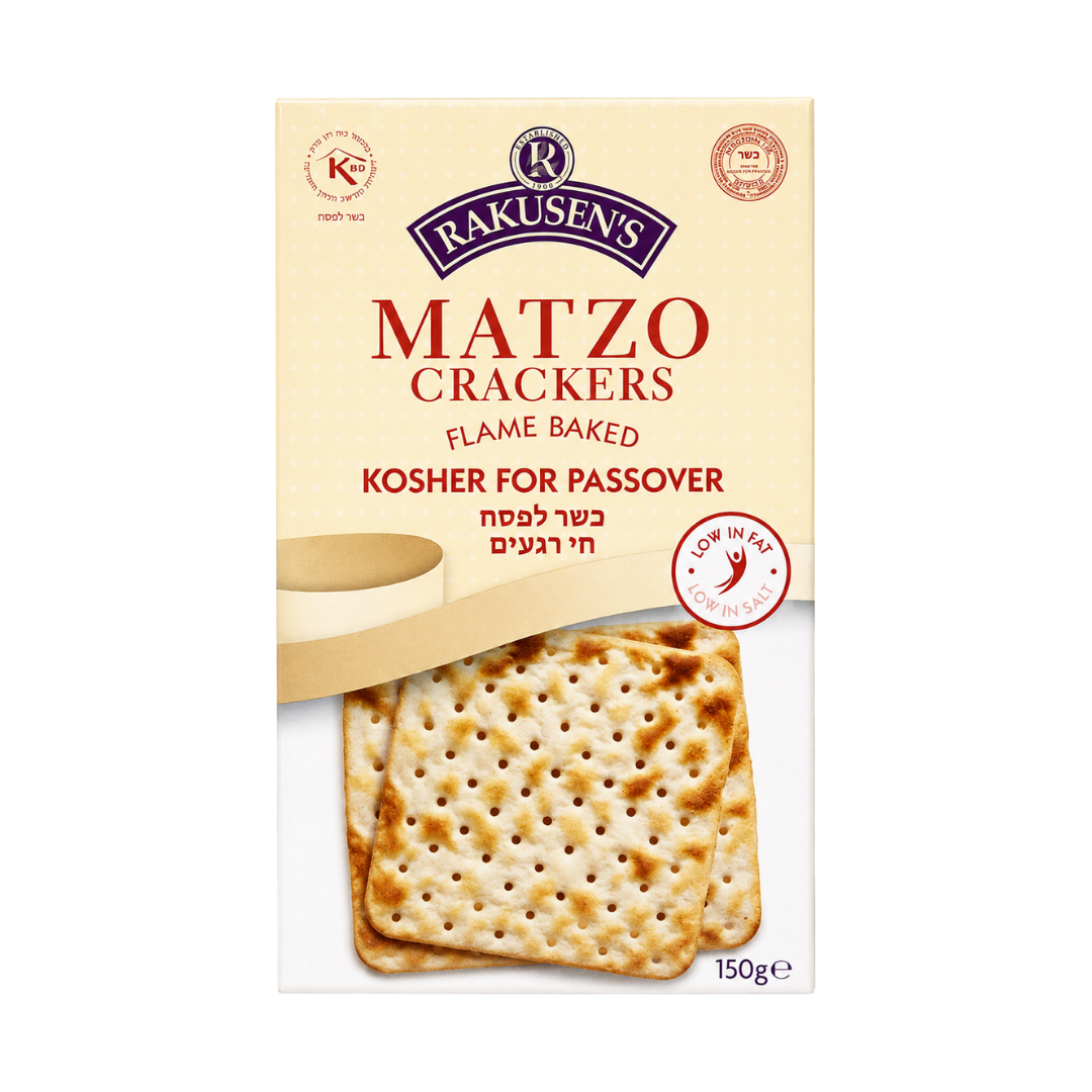 Rakusen’s Matzo Flame Baked Crackers