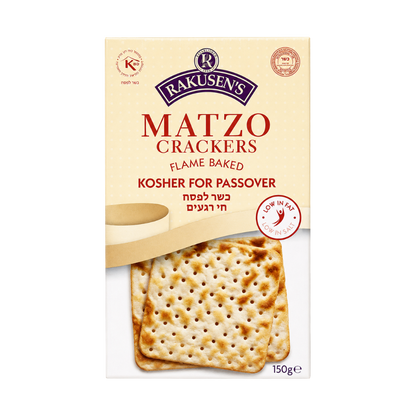 Rakusen’s Matzo Flame Baked Crackers
