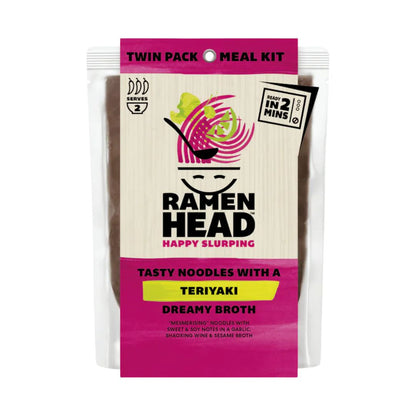 Ramen Head Tasty Noodles with a Teriyaki Dreamy Broth