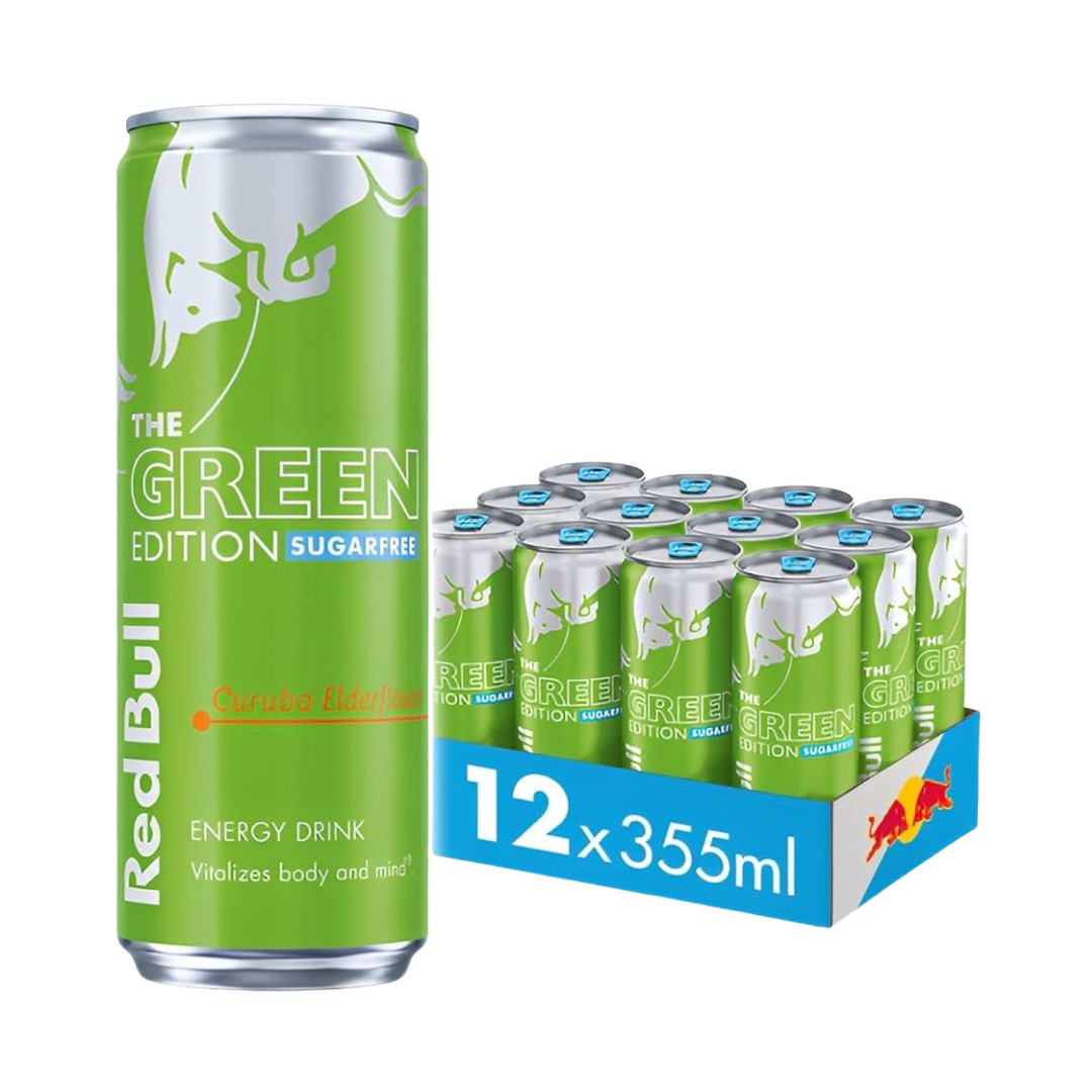 Red Bull Sugar Free Green Edition Curuba & Elderflower