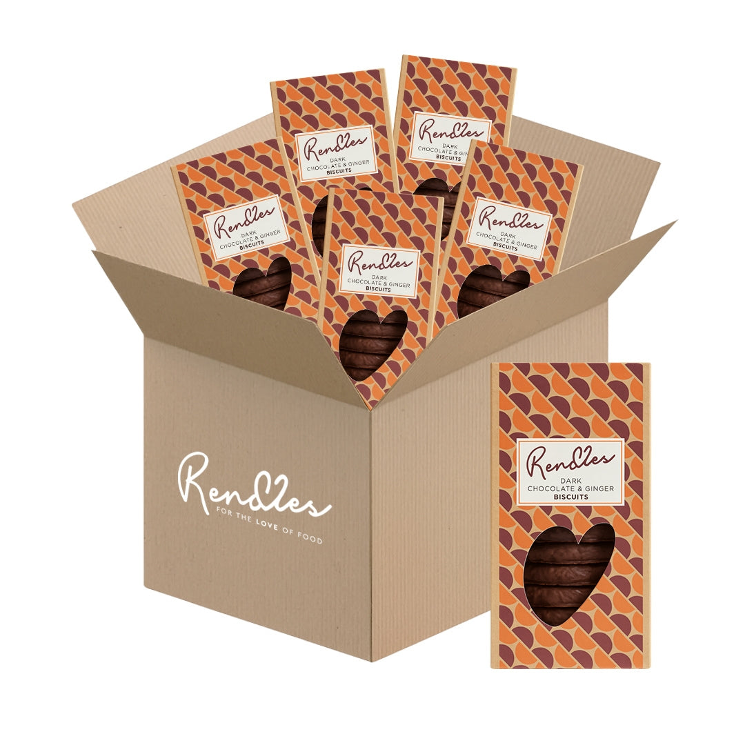 Rendles Dark Chocolate Ginger Biscuits
