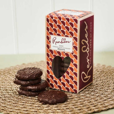 Rendles Dark Chocolate Ginger Biscuits