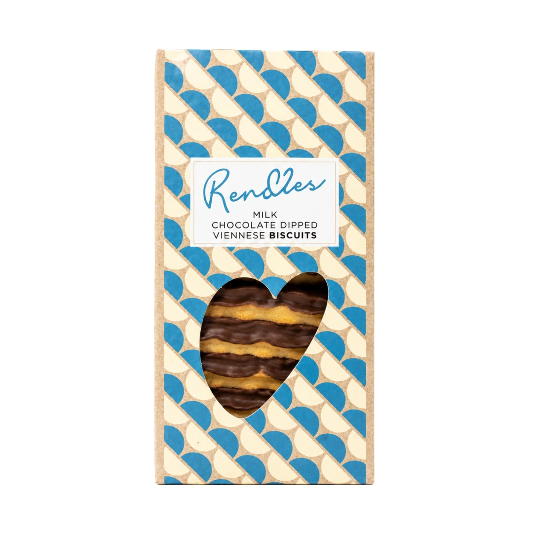 Rendles Milk Chocolate Dipped Viennese Biscuits