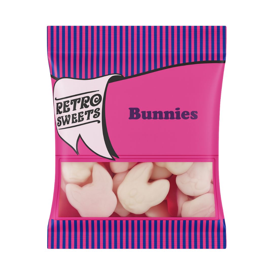 Retro Pick N Mix Sweets Bunnies