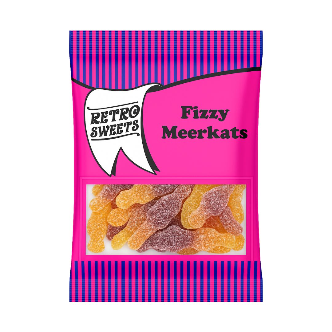 Retro Pick N Mix Sweets Fizzy Meerkats