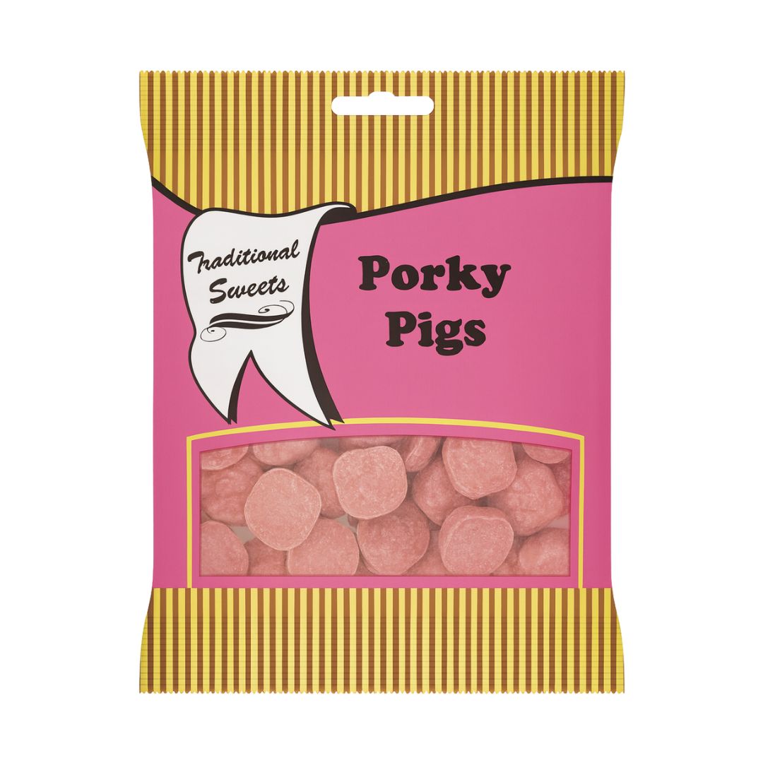 Retro Pick N Mix Sweets Porky Pigs