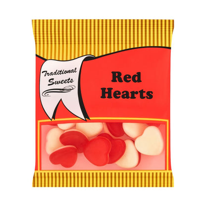 Retro Pick N Mix Sweets Red Hearts